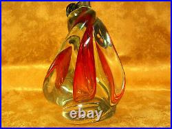 Crystal Sculpture, table lamp, Mid Century Modern, Art Deco, vintage, unique