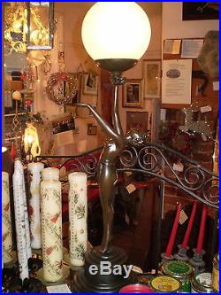 Danish Art Deco Design, Lady Table Mood Lamp, 40 Watt. Style Gr1133