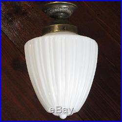 Deckenlampe Art Deco Hängelampe Jugendstil Messing Antik Lampe Pendelleuchte NEU