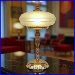 Design Art Deco Desk Lamp GREENSBOROUGH Brass Lamp Unique Large