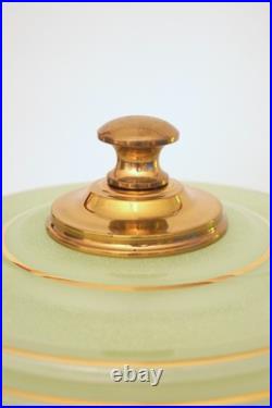 Design Art Deco Desk Lamp GREENSBOROUGH Brass Lamp Unique Large