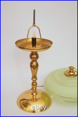 Design Art Deco Desk Lamp GREENSBOROUGH Brass Lamp Unique Large