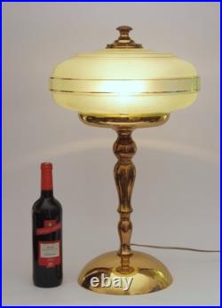 Design Art Deco Desk Lamp GREENSBOROUGH Brass Lamp Unique Large