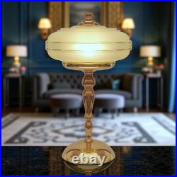 Design Art Deco Desk Lamp GREENSBOROUGH Brass Lamp Unique Large
