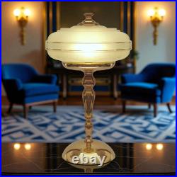 Design Art Deco Desk Lamp GREENSBOROUGH Brass Lamp Unique Large