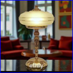 Design Art Deco Desk Lamp GREENSBOROUGH Brass Lamp Unique Large