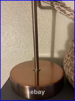 Dome Art Deco Brass Table Top Lamp 18