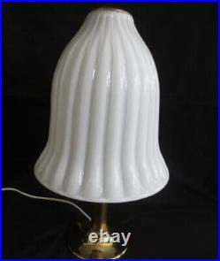 Doria Table Lamp 1970s Opalglass