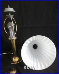 Doria Table Lamp 1970s Opalglass