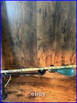 Edon Esrobert Industrial Art Deco Bench Lamp Cast Iron Light Antique