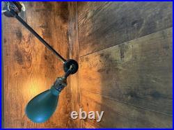 Edon Esrobert Industrial Art Deco Bench Lamp Cast Iron Light Antique
