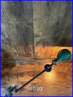 Edon Esrobert Industrial Art Deco Bench Lamp Cast Iron Light Antique