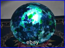 Emile Galle table lamp, colored glass table lamp, replica. Duty Free