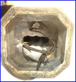 End of Day Splatter Glass Neoclassical Nymph Figurative ART Deco Table Lamp 51c