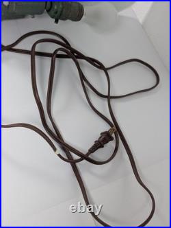 Figural Bust Flapper TV Lamp Antique Art Deco Cast Metal & Glass Vtg Rare Figural Bust Flapper TV Lamp Antique Art Deco Cast Metal & Glass Vtg Rare