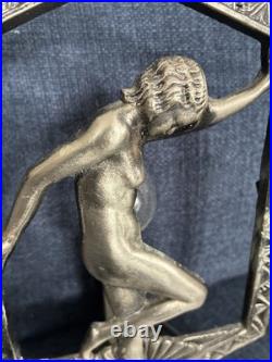 Frankart Style Billings Art Deco Nude Lady Nymph Lamp Art Nouveau