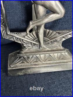Frankart Style Billings Art Deco Nude Lady Nymph Lamp Art Nouveau