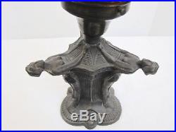 French 1920s Art Deco 3 Nude Dancing Ladies Spelter Table Lamp