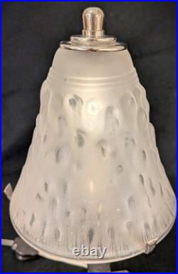 French 1930's Art Deco Table Lamp by Muller Freres