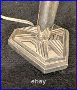 French 1930's Art Deco Table Lamp by Muller Freres