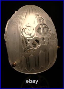 French Art Deco Table Lamp Signed Gilles