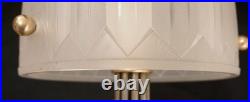 French Art Deco Table Lamp Signed Gilles