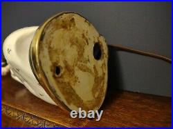 Genuine Antique Austrian Goldscheider Lorenzl Style Porcelain Art Deco lamp