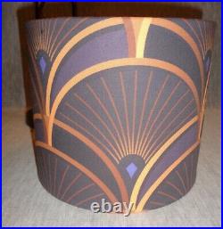 Godspeed Art Deco 8 Inch Dia. Lamp Shade Designer Fabric