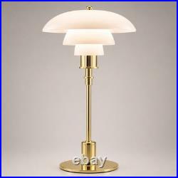 Gold Art Deco Table Lamp Bauhaus Modern Luxury Ambient Lighting