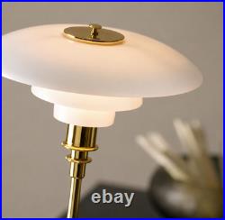Gold Art Deco Table Lamp Bauhaus Modern Luxury Ambient Lighting
