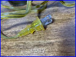 Hanging Glass Art Deco Grape Cluster Table Desk Lamp Arched Cast Metal Arm Vine