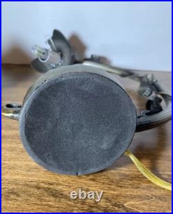 Hanging Glass Art Deco Grape Cluster Table Desk Lamp Arched Cast Metal Arm Vine