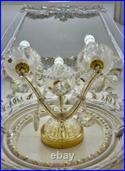 Home Design Modern Victorian Wall Sconce Brass & Glass Art Deco Lamp Fixture