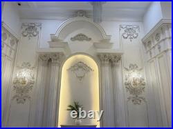 Home Design Modern Victorian Wall Sconce Brass & Glass Art Deco Lamp Fixture