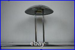 IKEA (Schreib-) Tisch-Lampe/Leuchte Chrom Pilz Art Deco Bauhaus