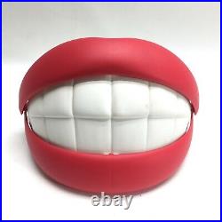 Ikea FLABB wall lamp, mouth, lips, teeth, smile shaped wall light, Art Deco, VTG