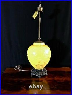 Incredible Art Deco Stangl / Fulper ARCHERS Pottery Table Lamp