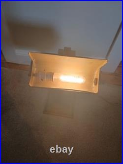 Interior Design Antique Bankers Lamp Art Deco Desk Study Decor Vintage