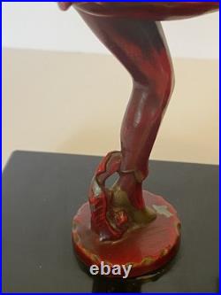 JB Hirsch/GERDAGO/Art Deco/Harlequin/PIXIE/MURANO Bullicante Globe Lamp
