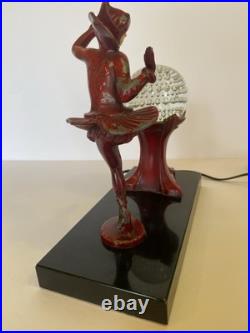 JB Hirsch/GERDAGO/Art Deco/Harlequin/PIXIE/MURANO Bullicante Globe Lamp