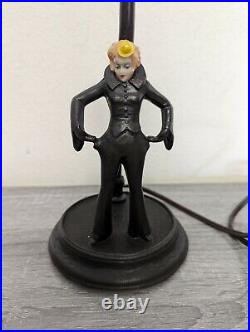J. B. HIRSCH GERDAGO Art Deco Lamp Lady Bronze Working