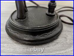 J. B. HIRSCH GERDAGO Art Deco Lamp Lady Bronze Working