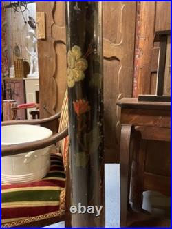 Japanese Lacquer Floor Lamp Japan Art Deco New 19th Century Napoleon III Lamp