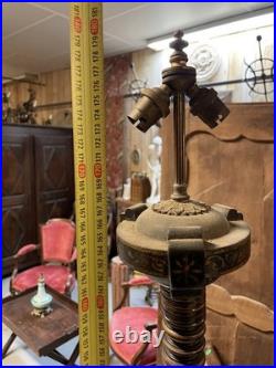 Japanese Lacquer Floor Lamp Japan Art Deco New 19th Century Napoleon III Lamp
