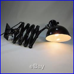Kaiser Idell Lampe 6718 Art Deco Wand Scherenlampe Fabriklampe Werkstattlampe