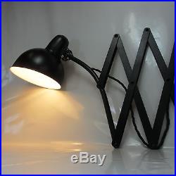 Kaiser Idell Lampe Modell 6614 120cm Art Deco Wand Scherenlampe Werkstattlampe
