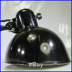 Kaiser Idell Lampe Modell 6716 Art Deco Gelenk Tisch / Wandlampe Werkstattlampe