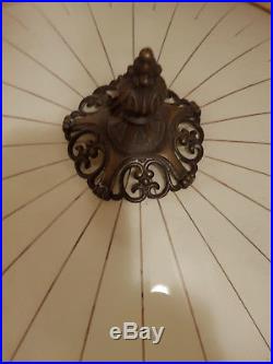 Kaiser Jugendstil Art Deco Plafoniere Antike Deckenlampe XXL 68 cm -Fotos folgen