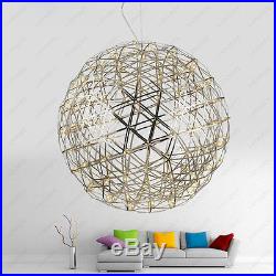 LED Ceiling Light Firework Art-Deco Pendant Lamp Chandelier Ball-Shape Hotel