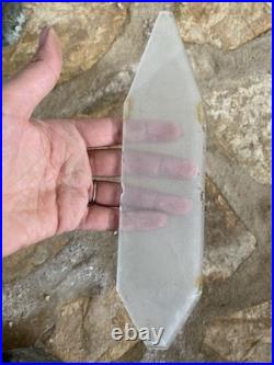 LOOK/READ! Antique Art Deco 1920s Joan Of Arc Table Lamp For Restoration